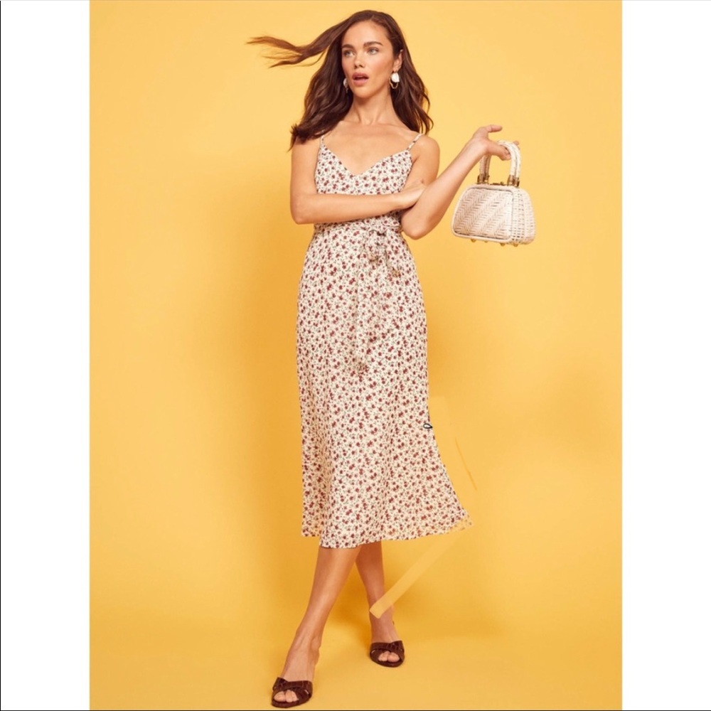 Reformation Dietrich dress in Alexandria